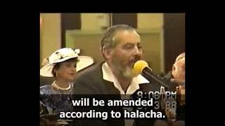 Rabbi Meir Kahane on Amend definition of Who is a Jew according to Halacha(1) 00:00:27